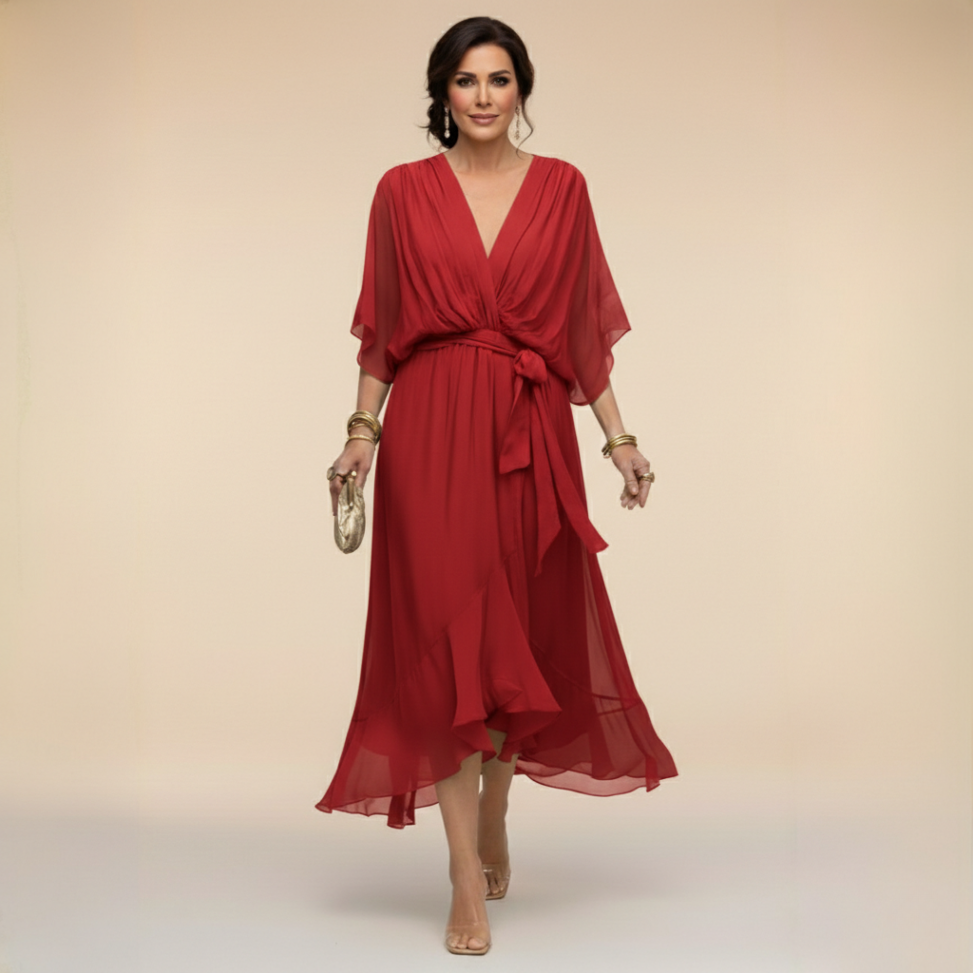 Ordo Maison™ Milano Abito Monica in Chiffon