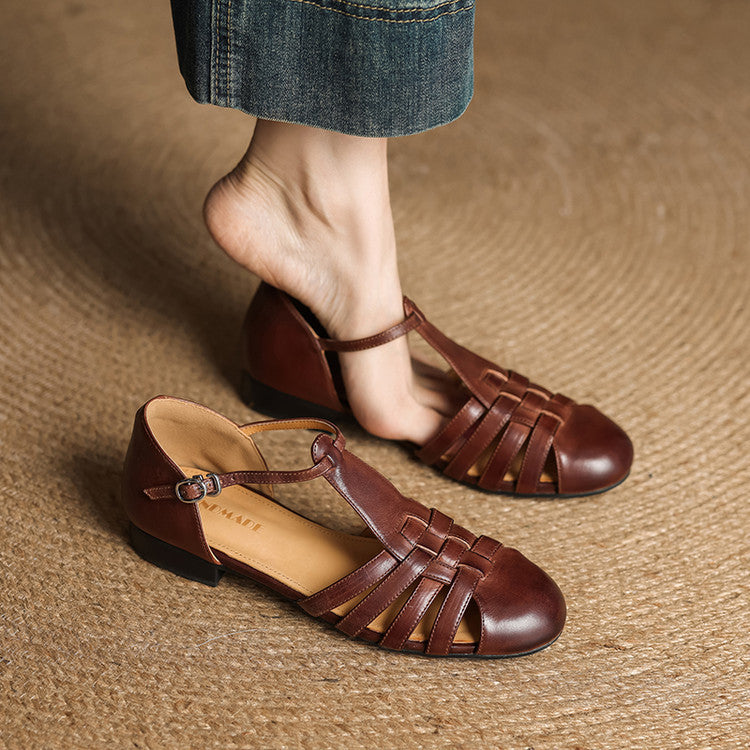 Ordo Maison™ Milano Ballerine Solene in Pelle