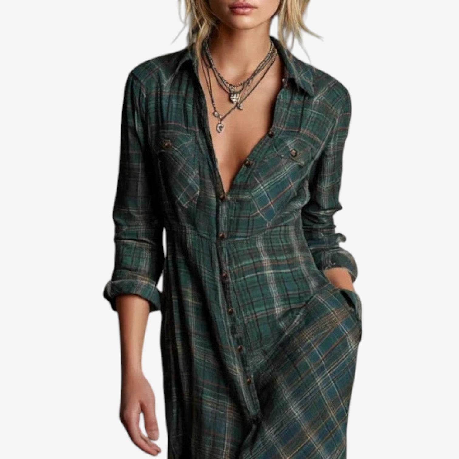 Ordo Maison™ Milano Abito Lungo Amelia