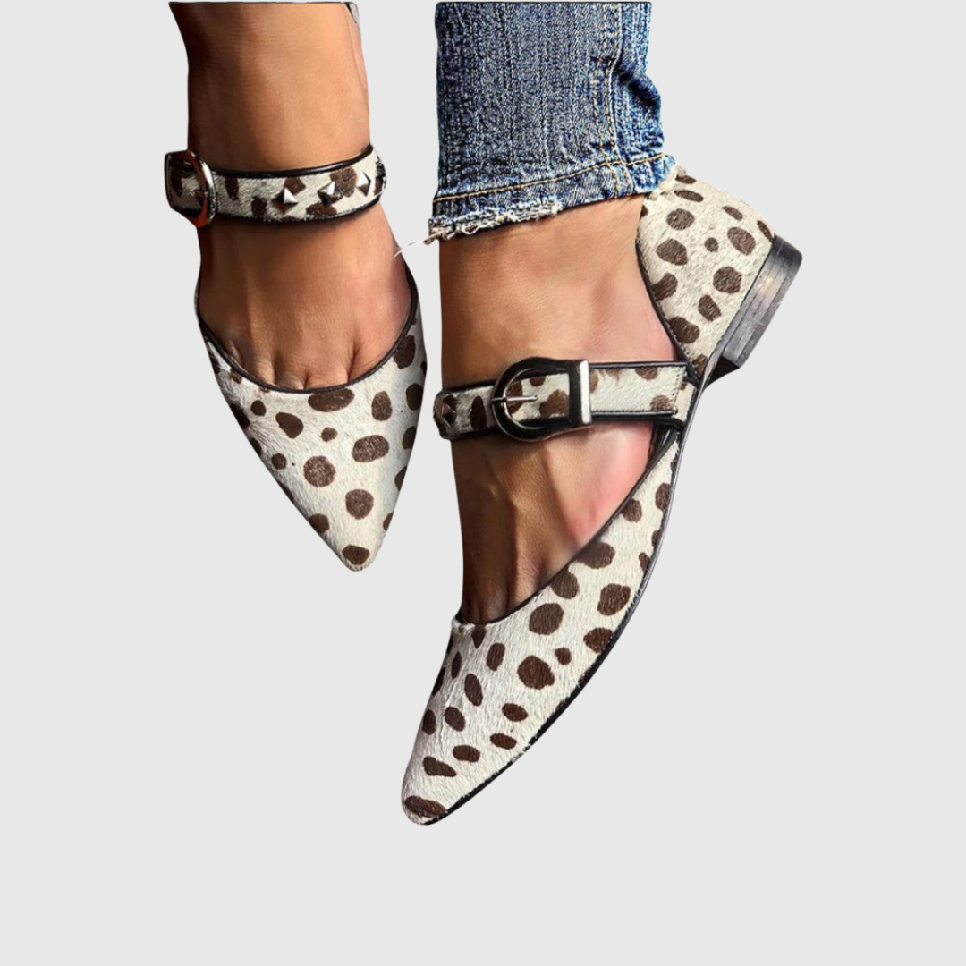 Ordo Maison™ Milano Merceditas Emery con Borchie