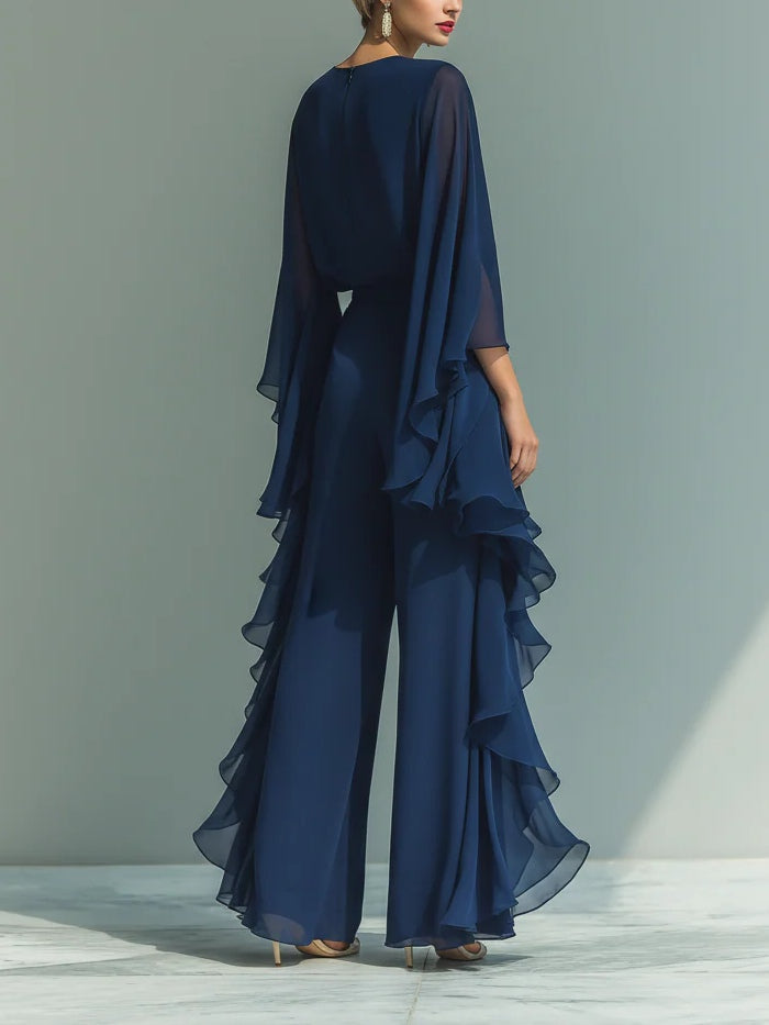 Ordo Maison™ Milano Completo Elegante in Chiffon Aurora