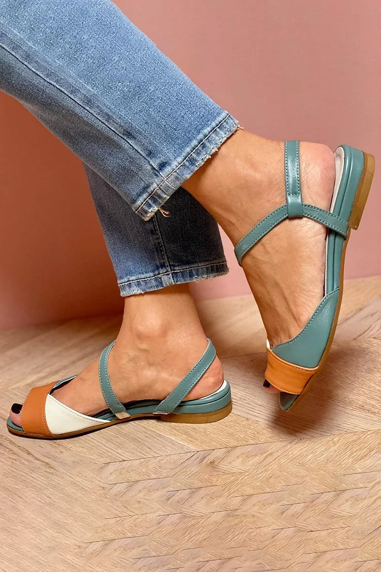 Ordo Maison™ Milano Sandali Color Block Linda