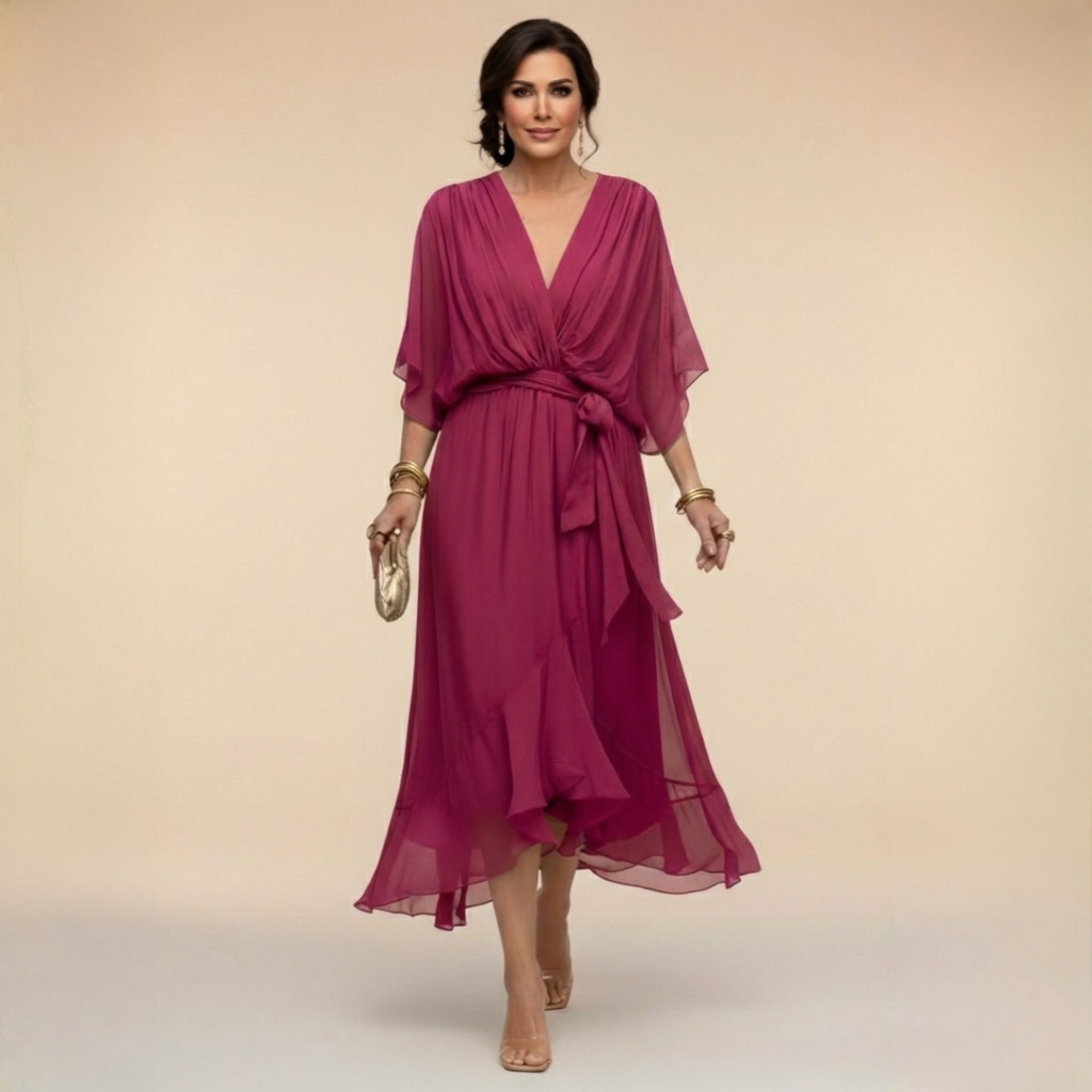 Ordo Maison™ Milano Abito Monica in Chiffon