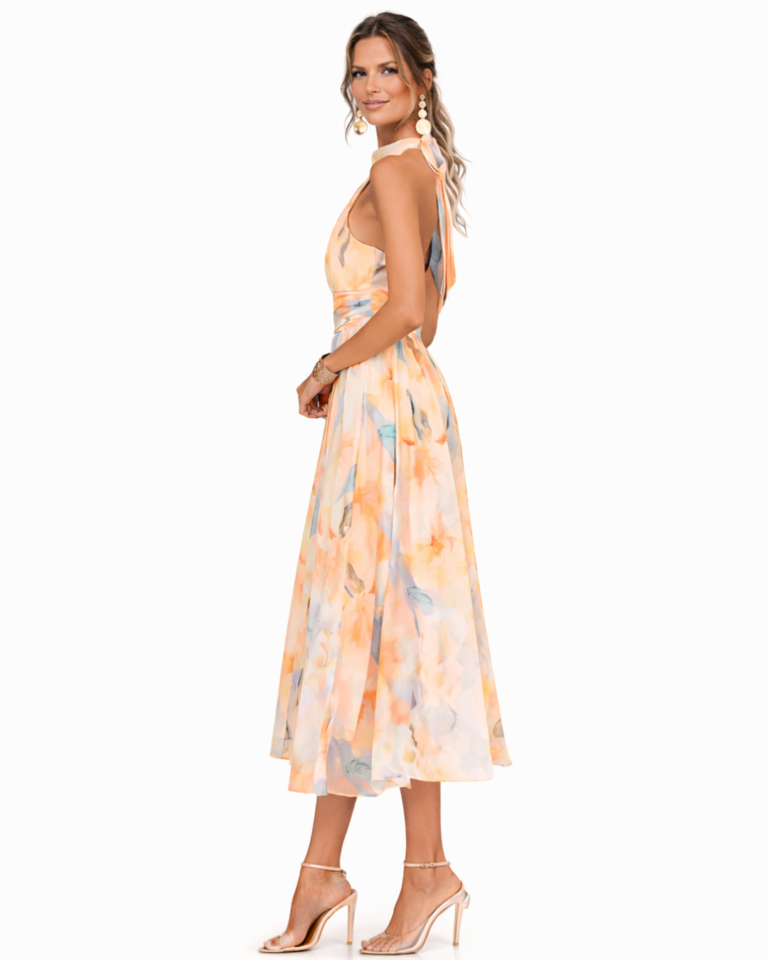Ordo Maison™ Milano Abito Aurora con Collo Halter
