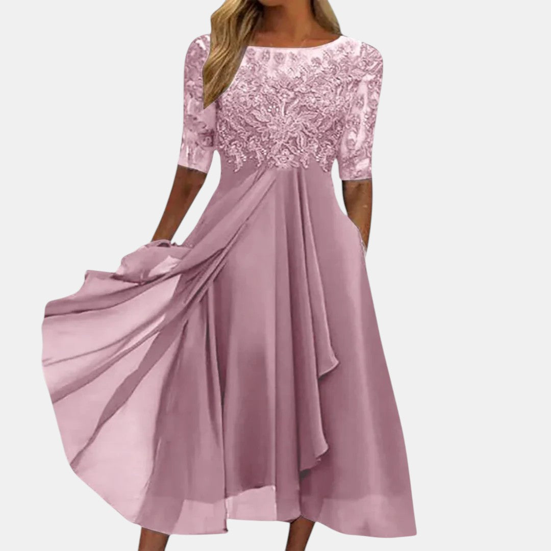 Ordo Maison™ Milano Abito Pizzo Rhonda