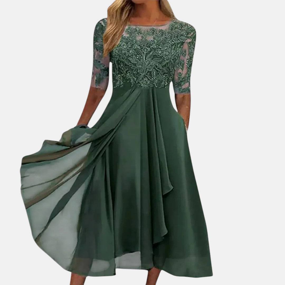 Ordo Maison™ Milano Abito Pizzo Rhonda