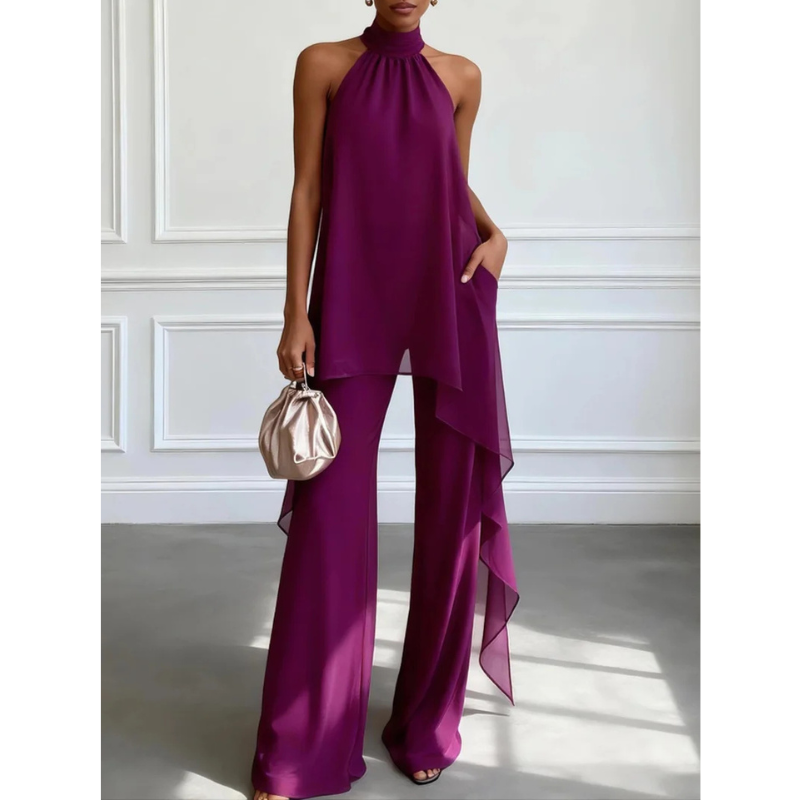 Ordo Maison™ Milano Completo Halter Viola