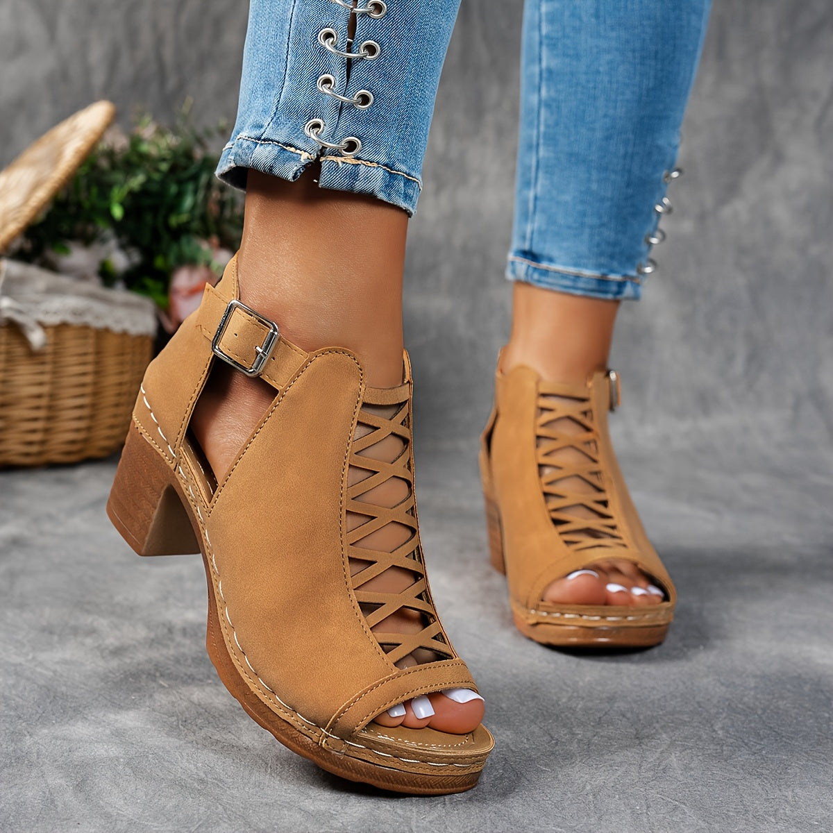 Ordo Maison™ Milano Sandali Nessa in Rete