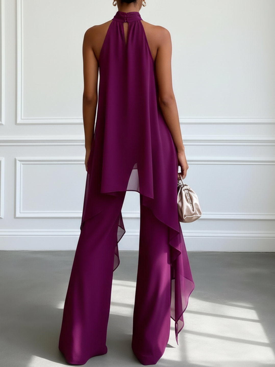 Ordo Maison™ Milano Completo Halter Viola