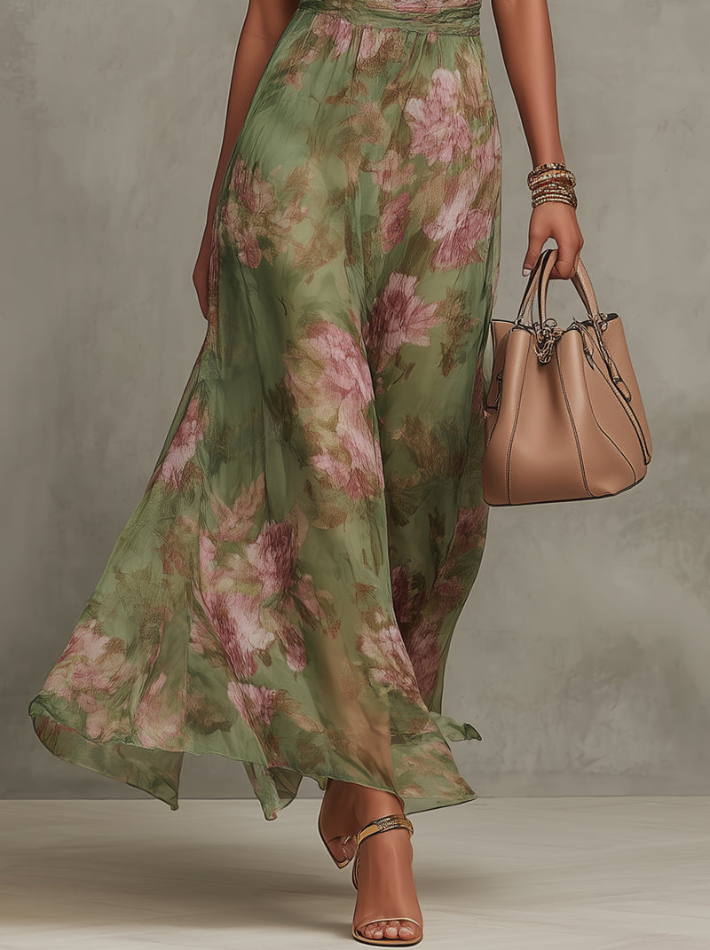 Ordo Maison™ Milano Abito Maxi Halter Livia