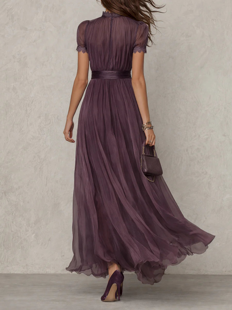 Ordo Maison™ Milano Abito Lungo Chiffon Vintage