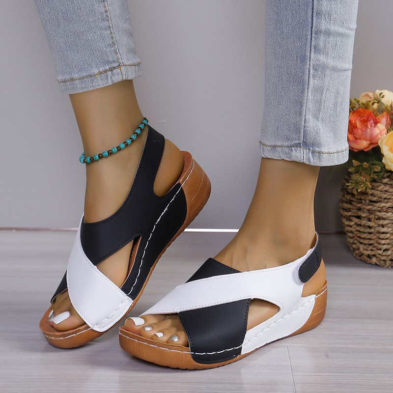 Ordo Maison™ Milano Sandali Zeppa Wolly